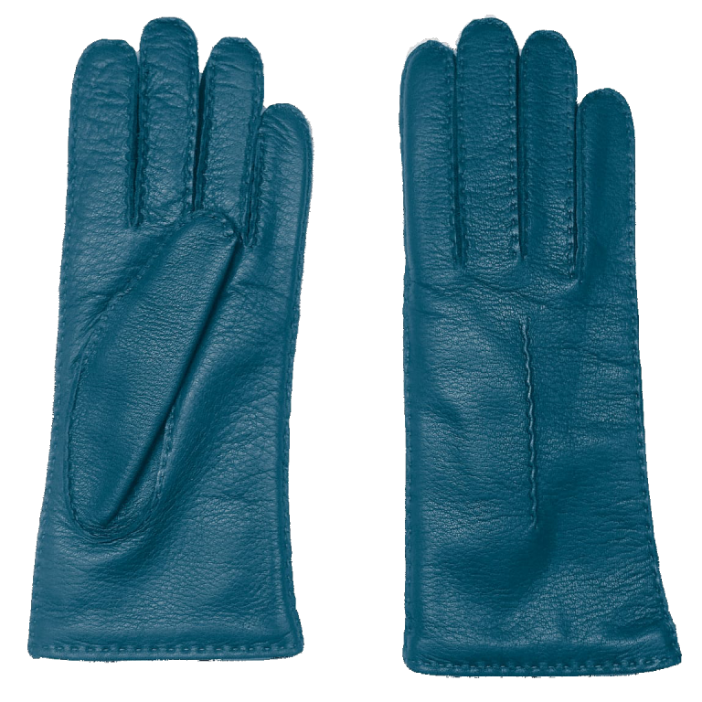 Phebe – Guanto da donna in pelle di cervo con fodera in cashmere