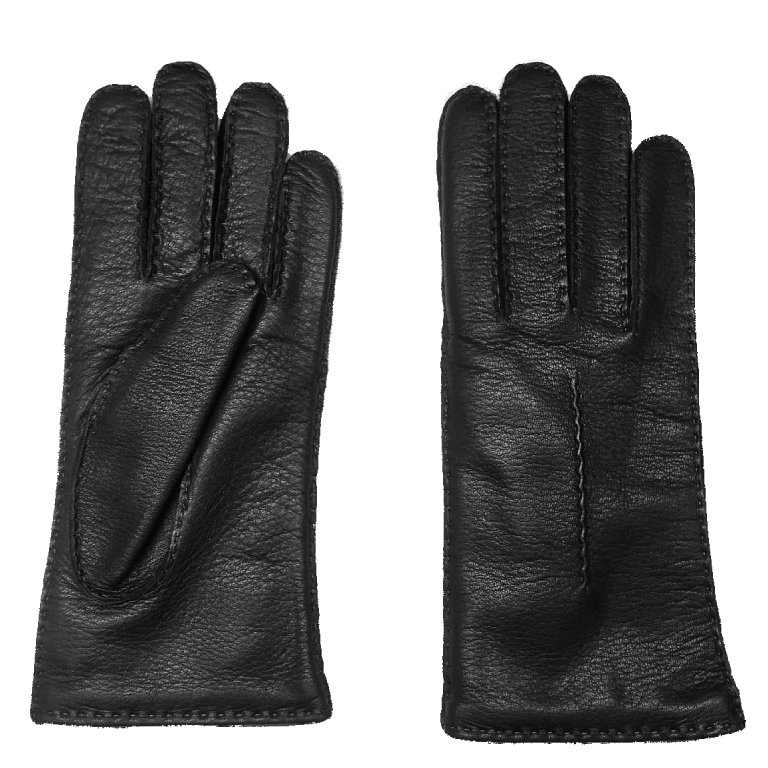 Phebe – Guanto da donna in pelle di cervo con fodera in cashmere